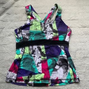 Lululemon cross back tank top. Size 8.